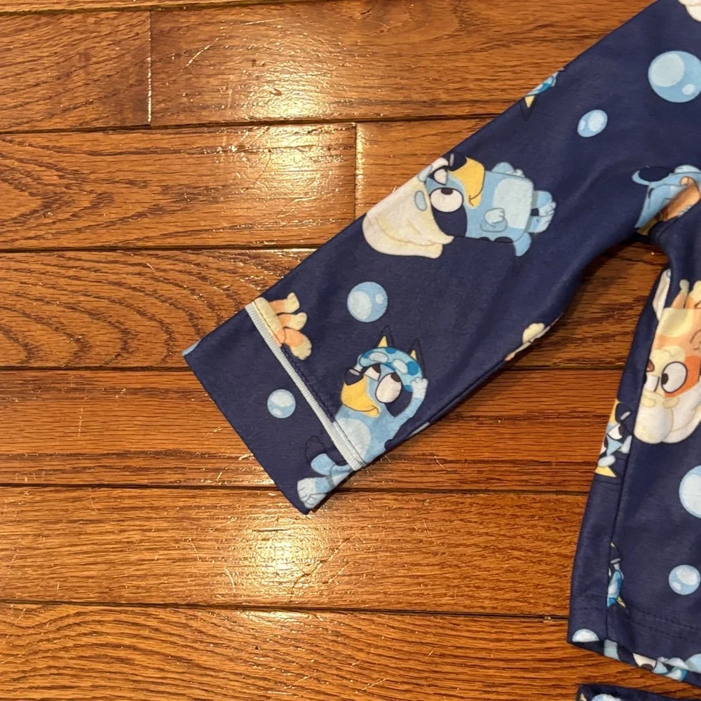 Bluey Kids Pajama Set - Navy Long Sleeve & Pants NWT